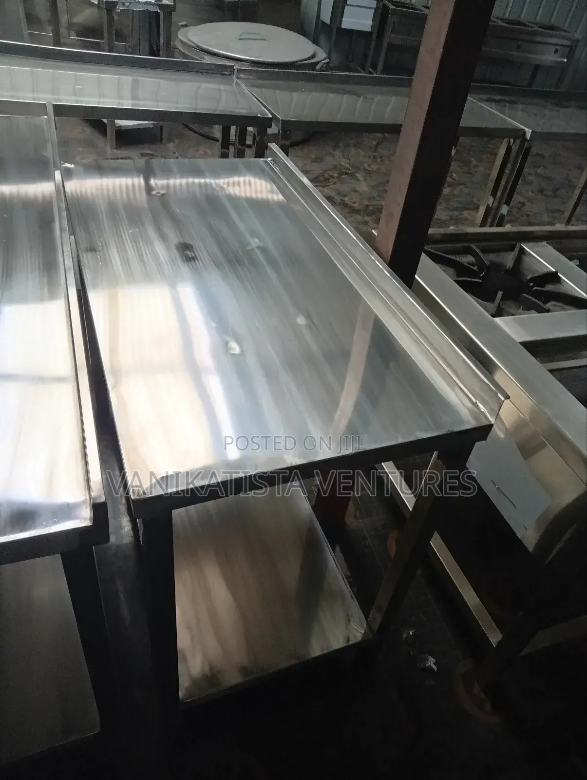 4feets, Strong Stainless Steel Working Table.