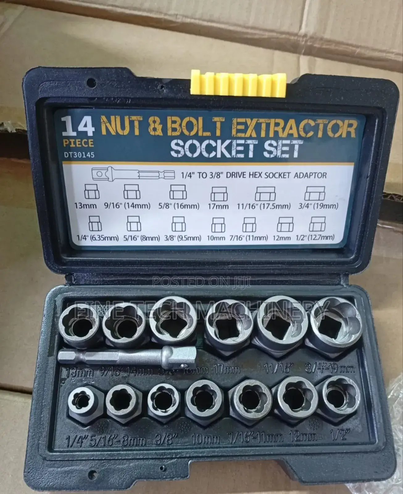 14 Piece Nut and Bolt Extractor Socket Set