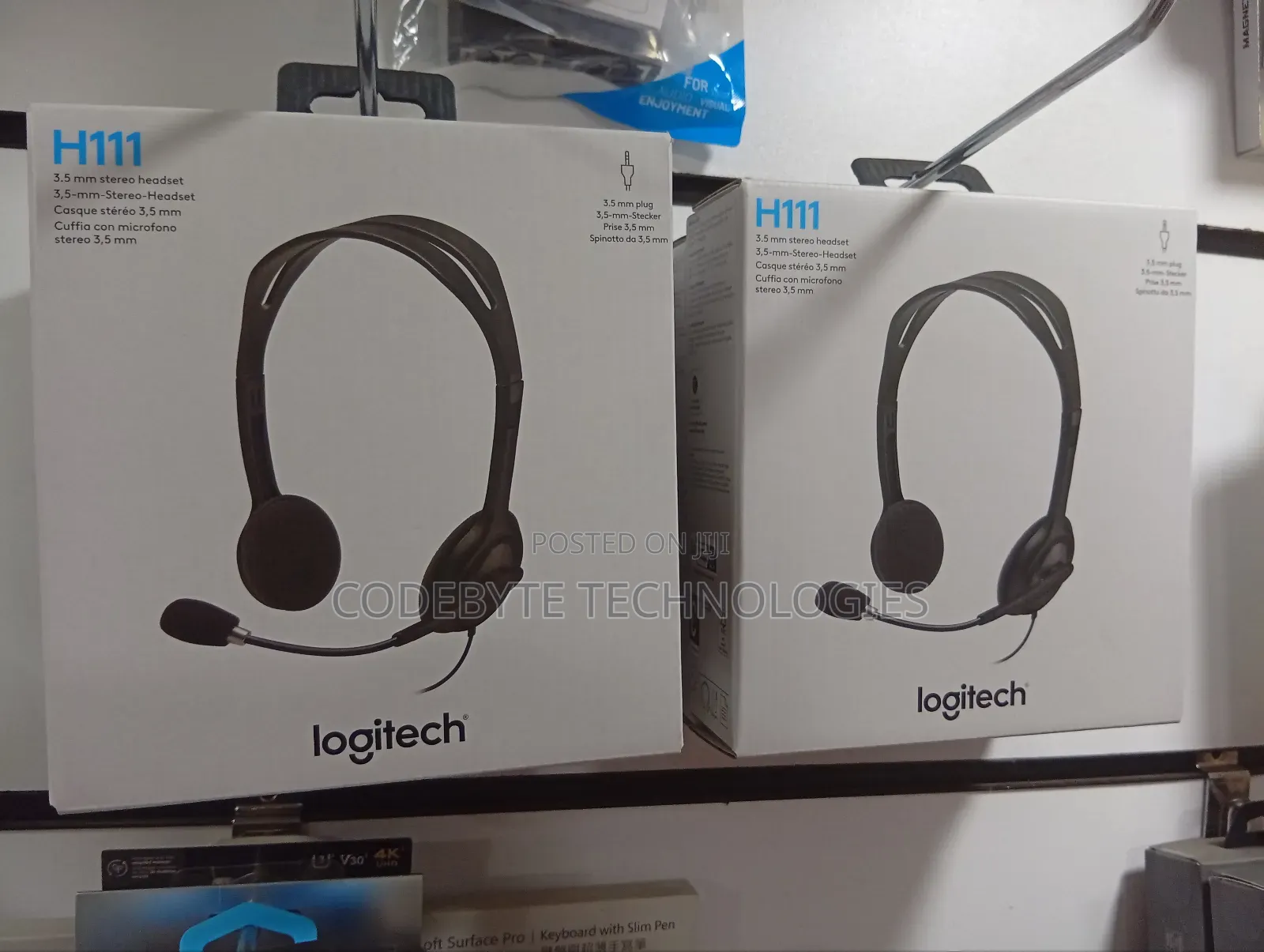 Logitech H111 Stereo Headset^Logitech H111 Stereo Headset