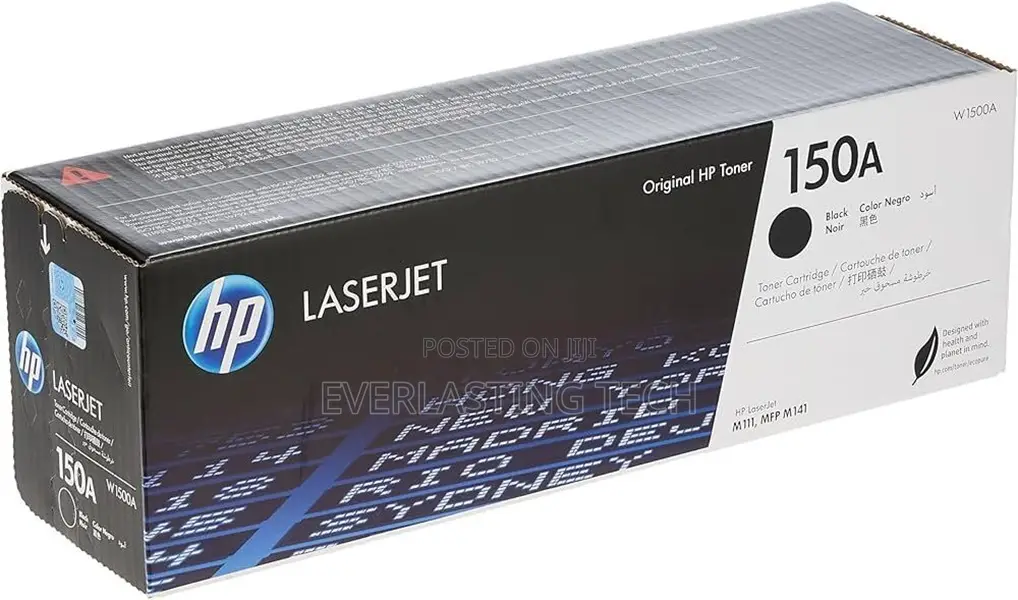 Hp 150a Black Original Laserjet Toner Cartridge (W1500a)