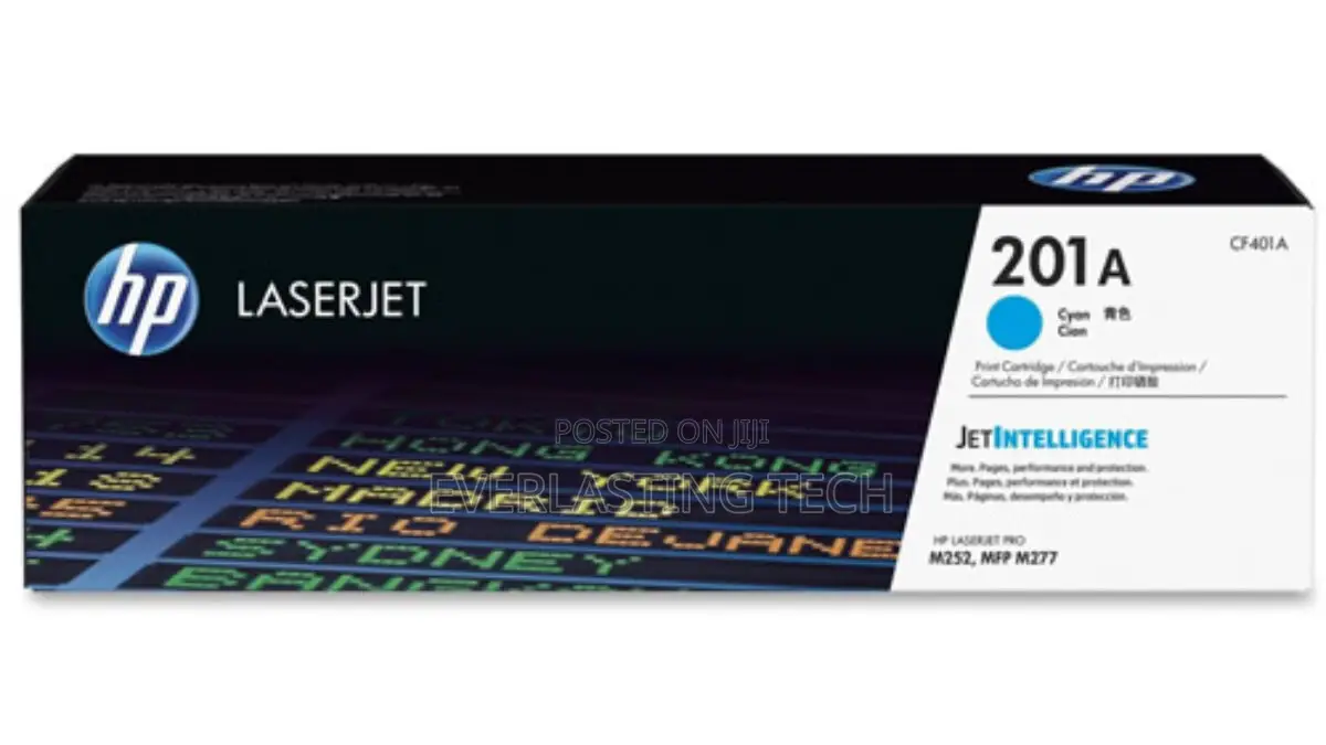 Hp 201a Cyan Original Laserjet Toner Cartridge (Cf401a)