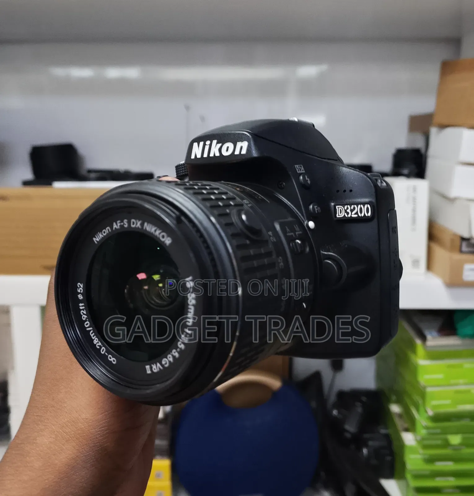 Nikon D3200 Camera With 18-55mm Lens( Supper Clean)