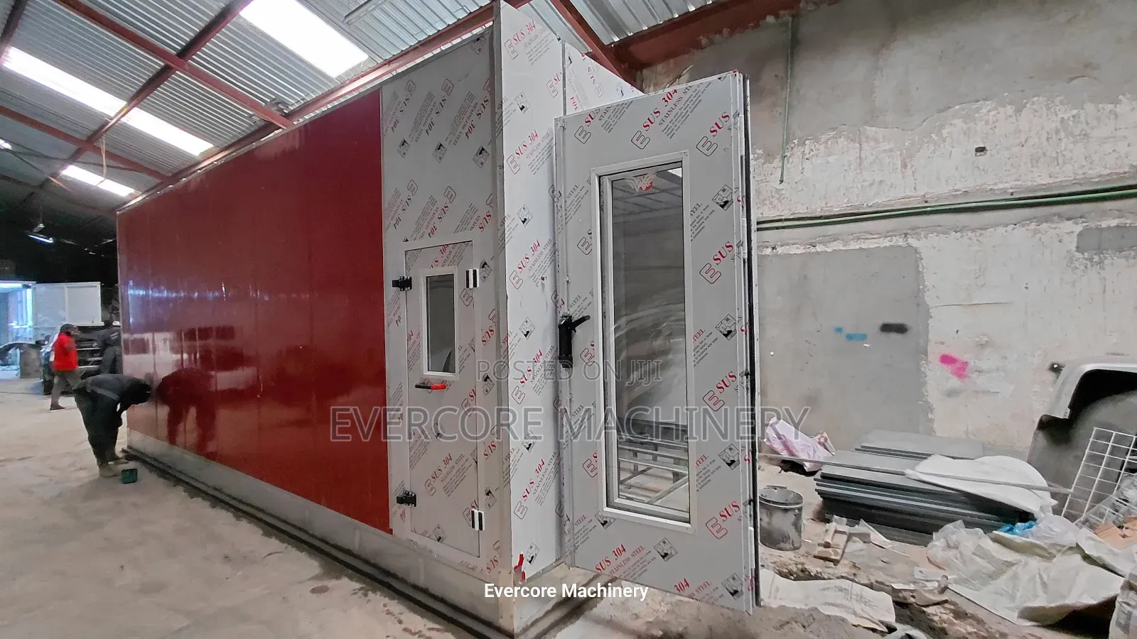 Commercial Diesel Powered Paint Spray Boothe Machine Heavy Duty.
