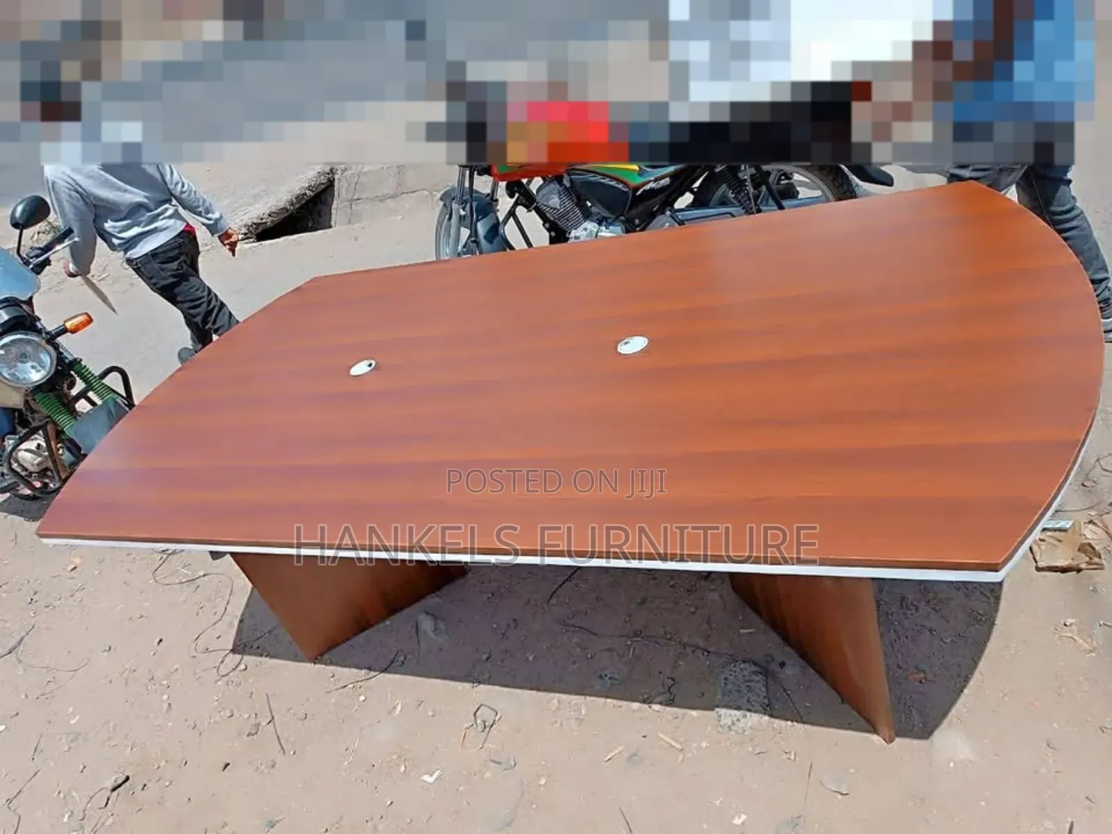 Contemporary Boardroom Table for Smart Workplaces