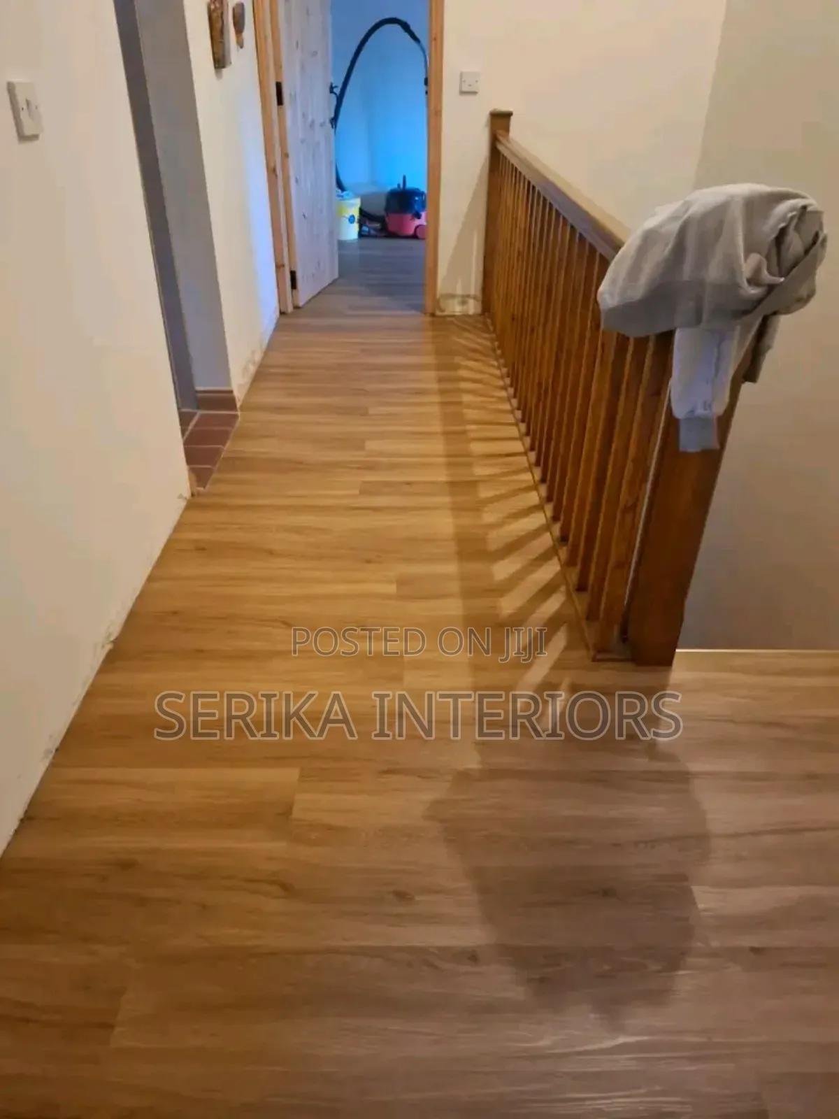 Smooth LVT Flooring Solution Environmental Friendly Mkeka Ya Mbao