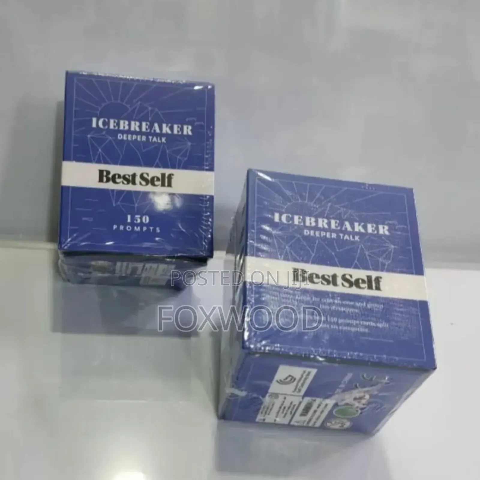 Icebreaker Deeper Talk Deck, a Set of Conversation Starter Cards.