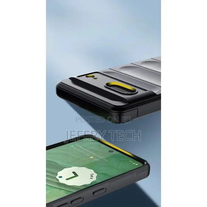 Google Pixel Case for Pixel 7a, Very Robust, Protection, Military Gree