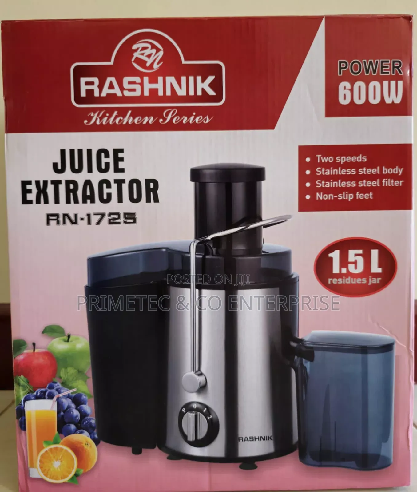 Rashnik Juicer
600 Wattz