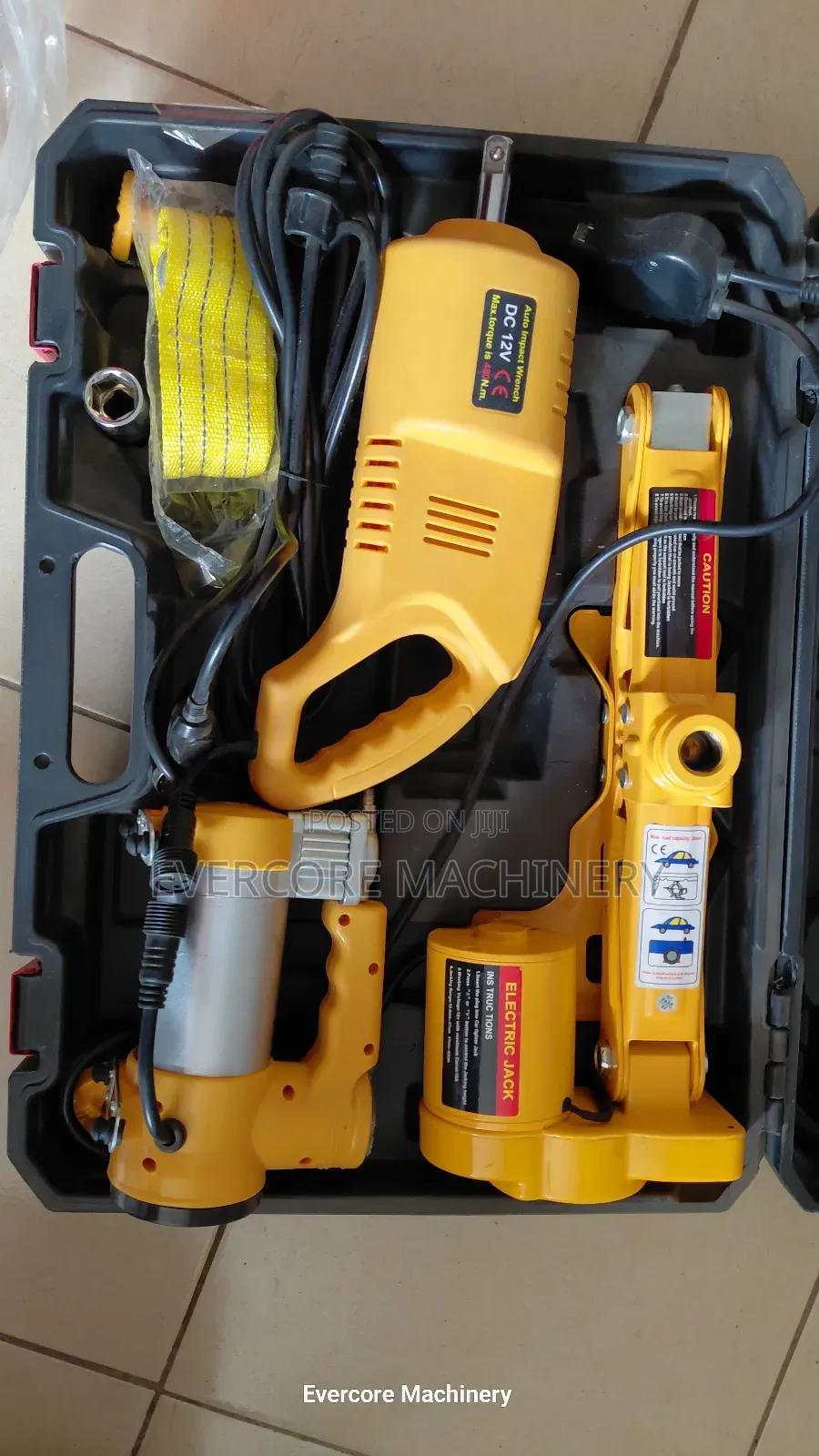 12v Multi-Function Electric Car Jack Impact Wrench Kit
Rescue Tool