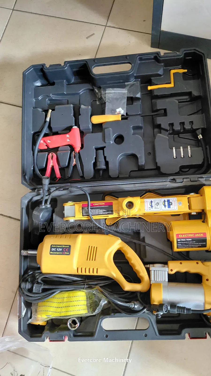 12v Electric Car Jack Impact Wrench Kit
Rescuer