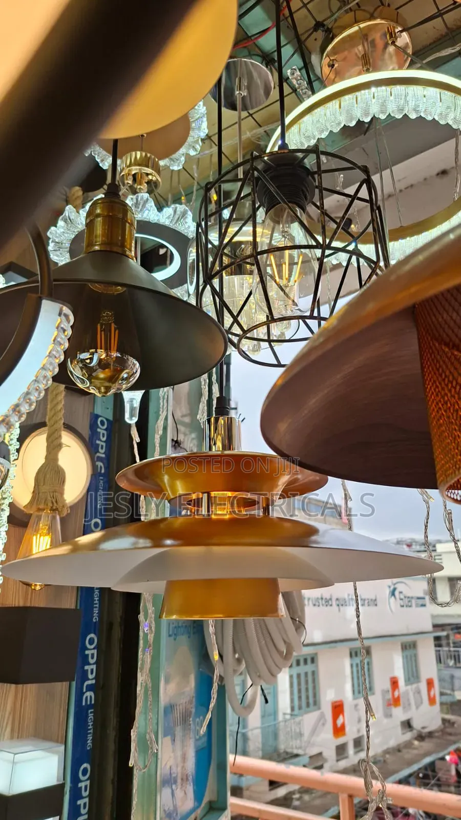 Vintage Hanging Light