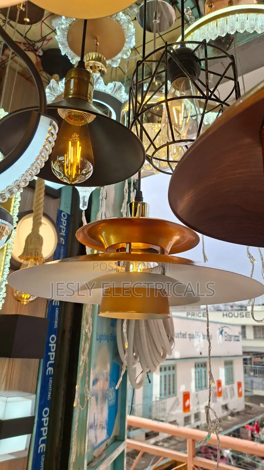 Vintage Hanging Light