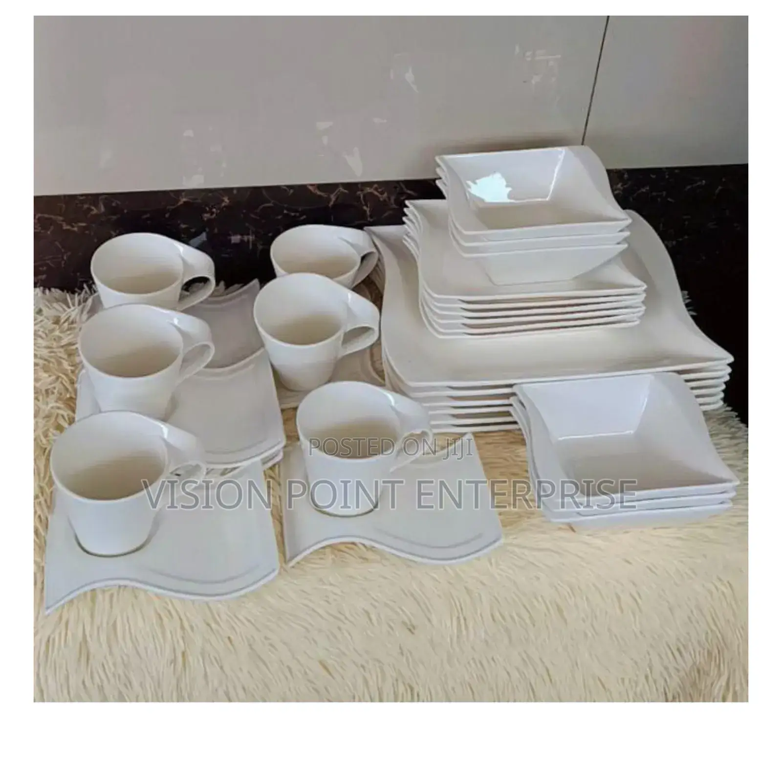 *Wavy Dinner Sets* Dinner Set