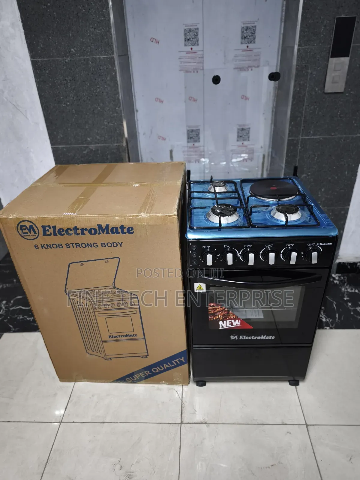 Ipcone 3+1 Electric Oven Free Standing Cooker