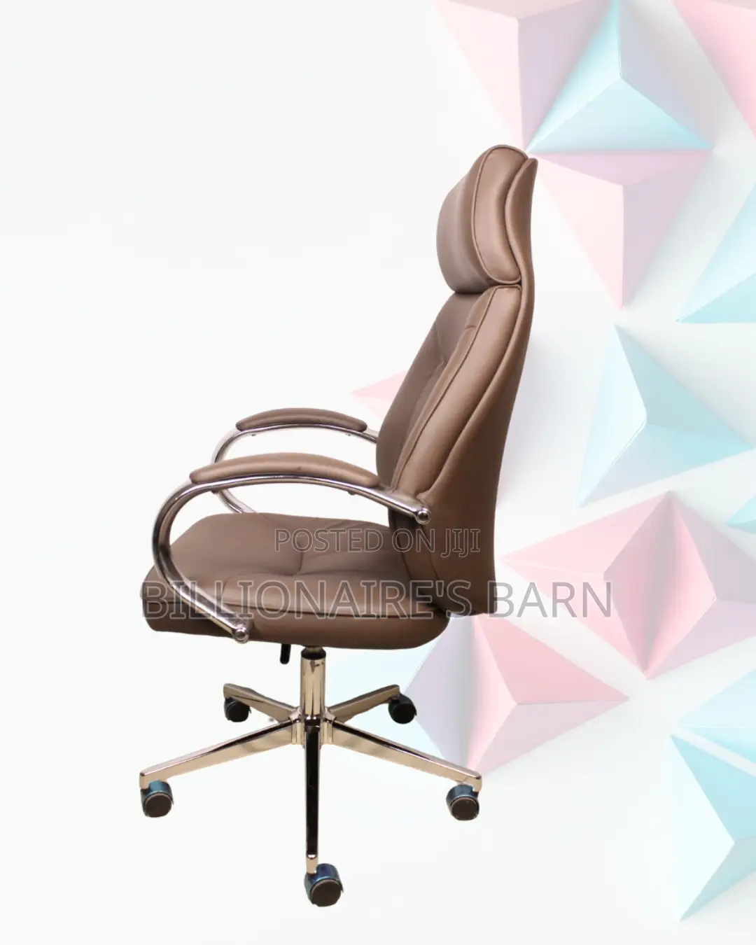 Comfort — Brown Smooth-Rolling Office | Nairobi Delivery Guaranteed