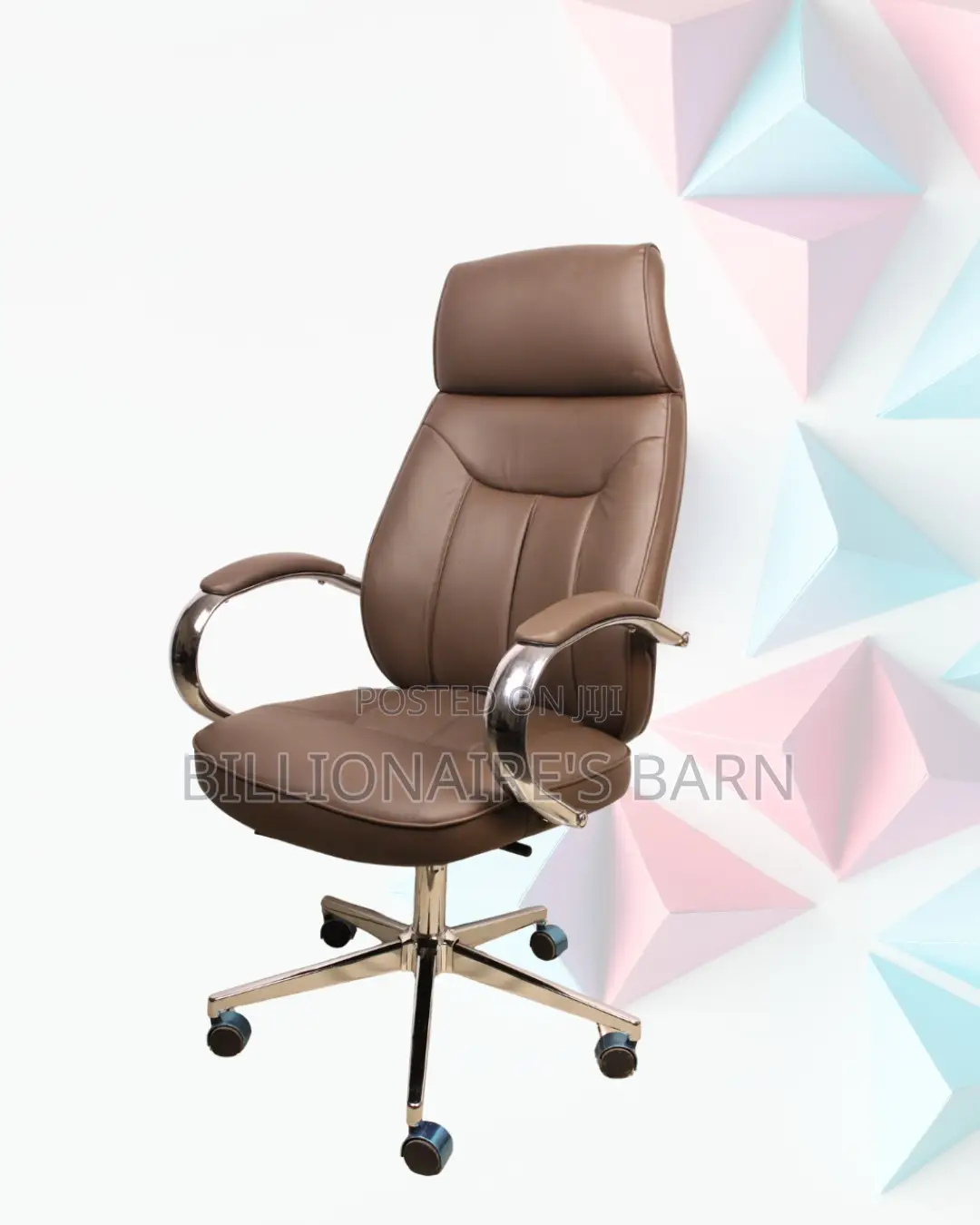 Comfort — Brown Smooth-Rolling Office | Nairobi Delivery Guaranteed