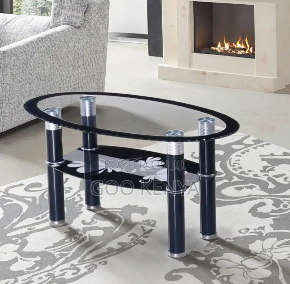 Home Table; Custom Glass-Top Coffee Table for Home Interior Furniture