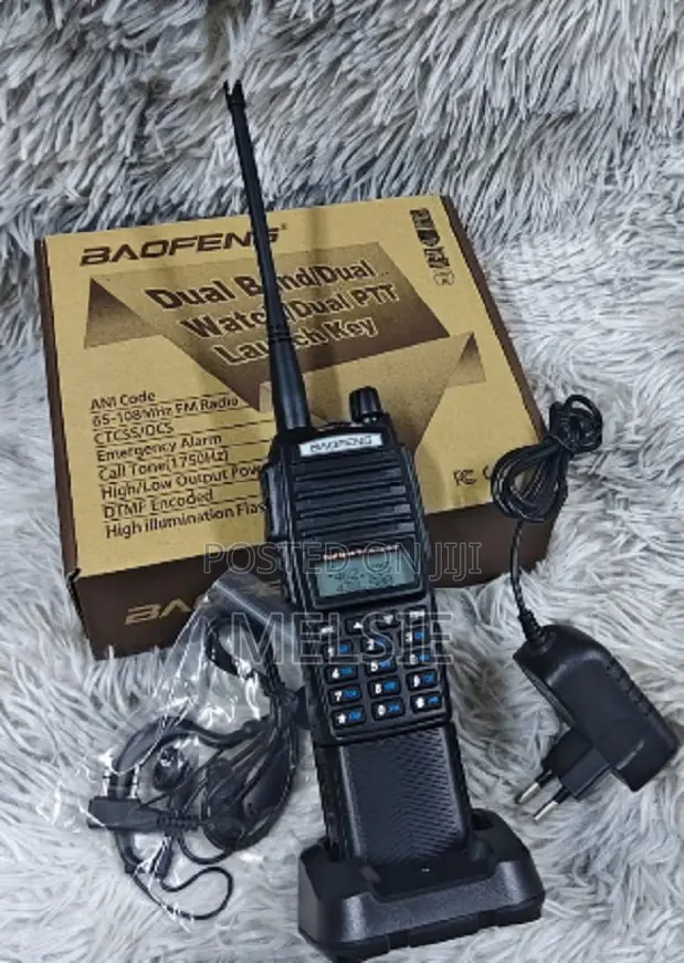 Baofeng Uv 82 Walkie-Talkie 8w Enhanced Safety and Security