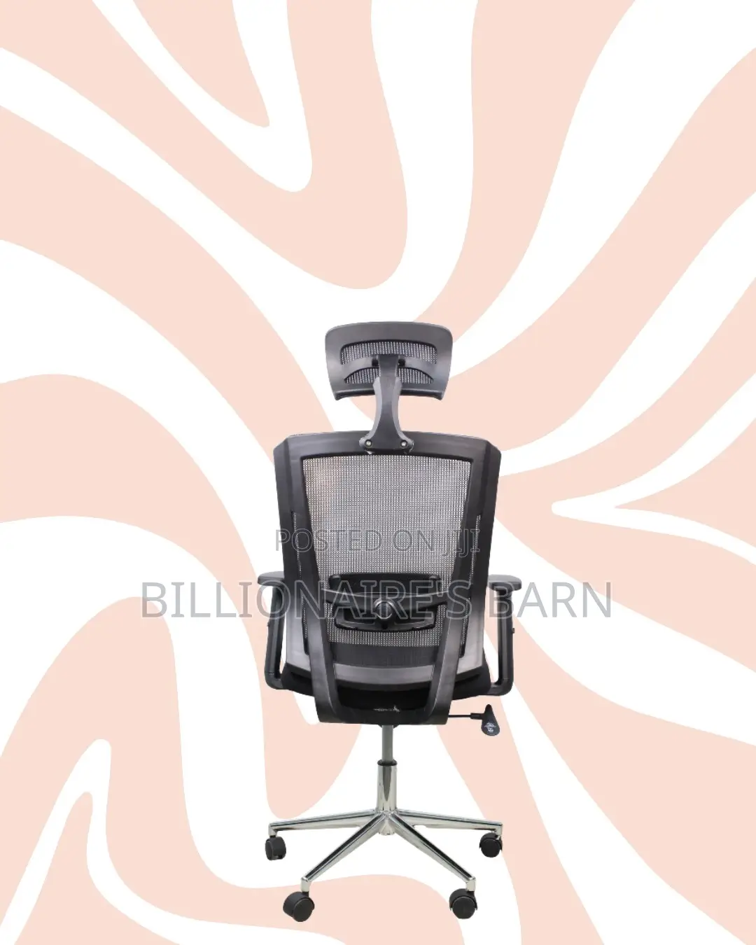 Ergonomic Mesh Chair With Headrest | Ideal for Home Office