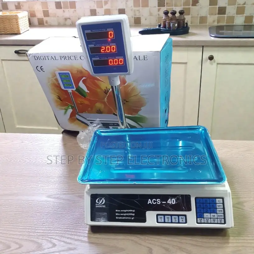 Long-Lasting Acs 40 Weight and Price Computing 40kgs Digital Led