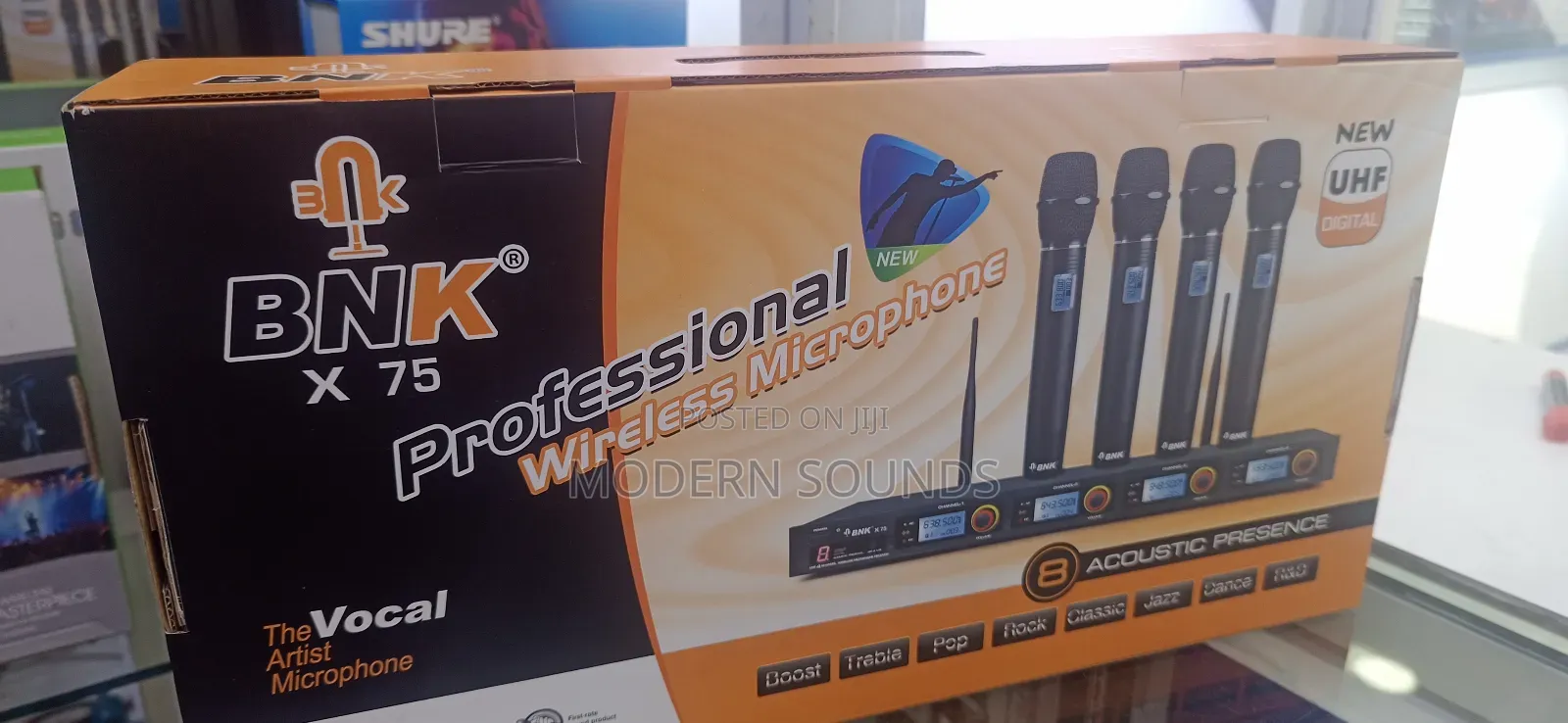 Microphone BNK 4 in 1 Wireless