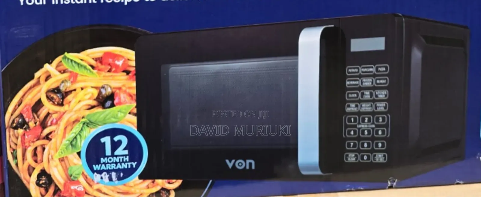 Von Digital 20 Litres Microwave
