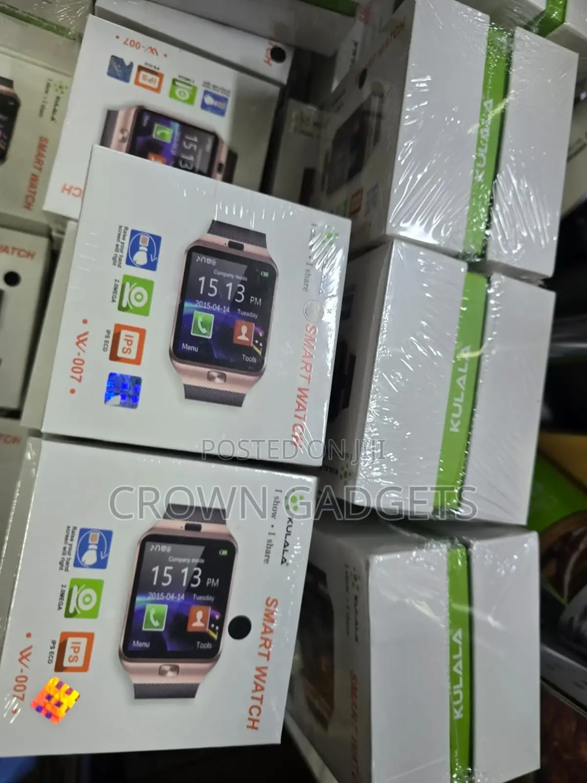 Smart2030 W007 Smartwatch With Sim, Camera, Bluetooth Fitness Tools