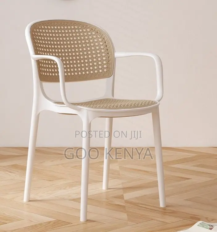 Home Chair; Outdoor Patio Plastic Armchair – Stackable Portable