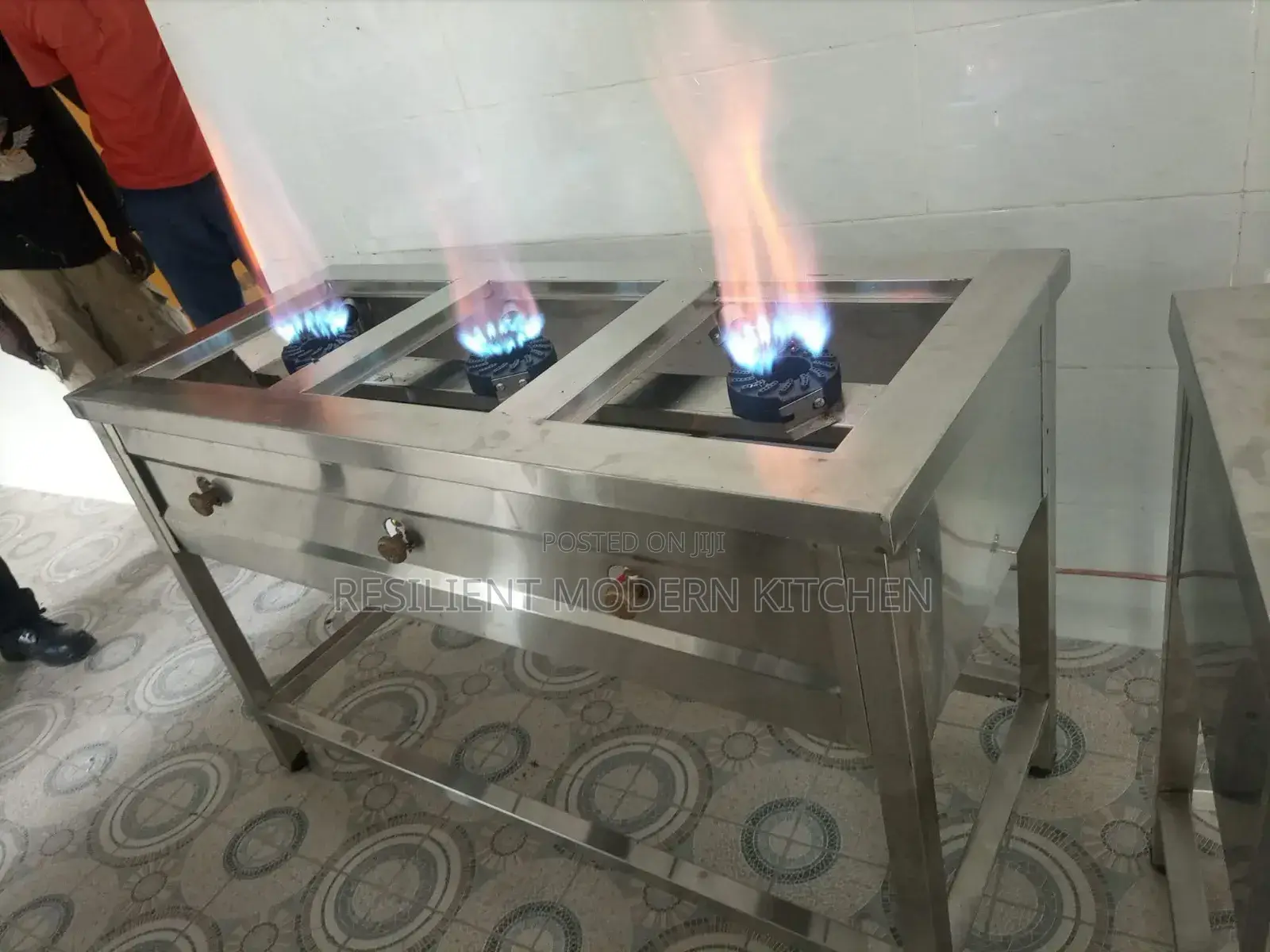 Effective Stainless Steel 3 Gas Burner Cooker