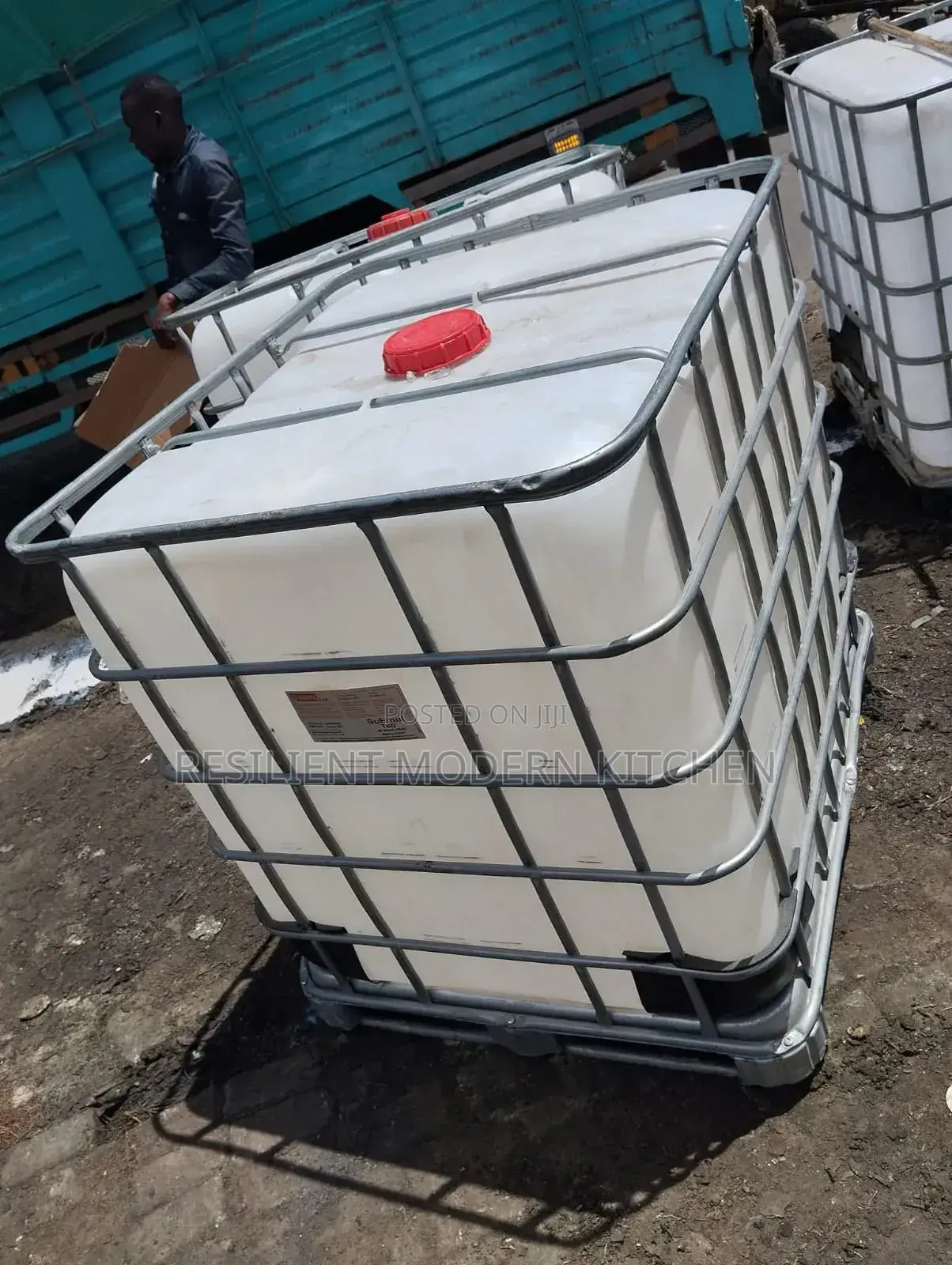 Modern Caged Water Tank