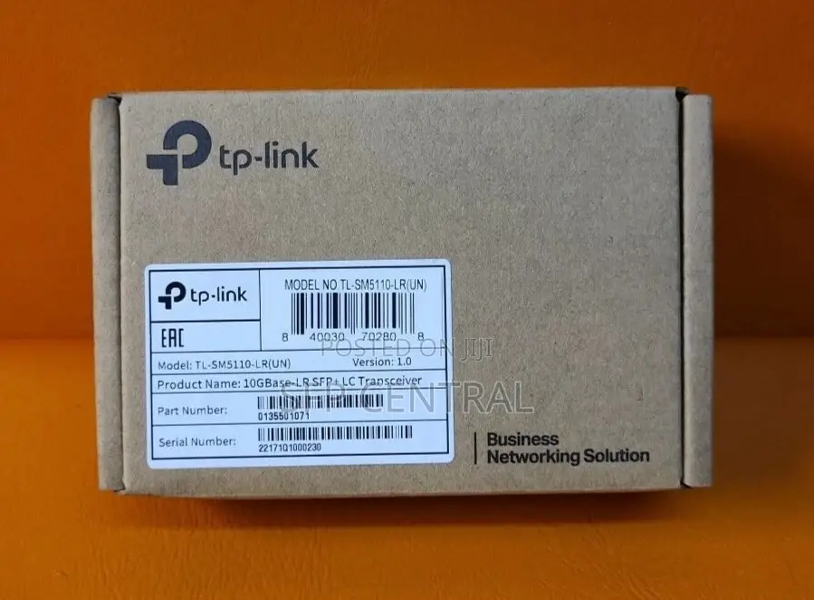 Tp-Link Tl-Sm5110-Lr (10gbase-Lr Sfp+ Lc Transceiver Single-Mode