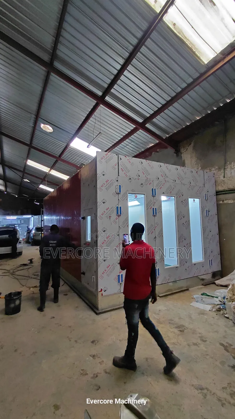 Electric Paint Spray Boothe Equipment With Free Installation Services.