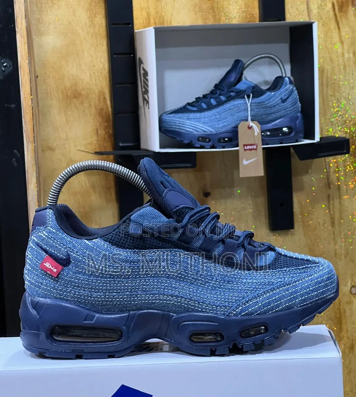 Nike Air Max 95 Og Levi's Obsidian Sneaker Size 37-46