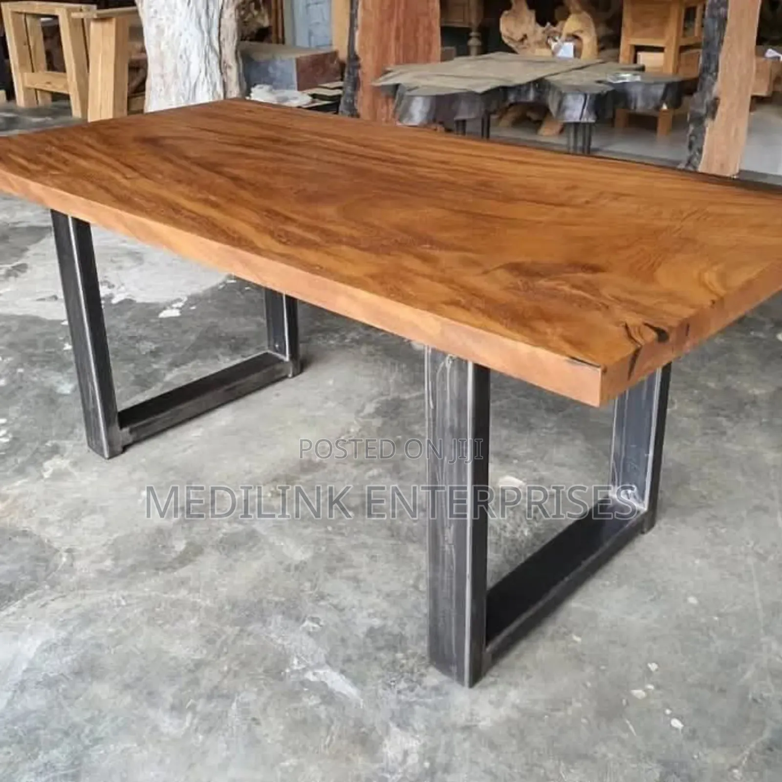 Wooden Metallic Customized Table