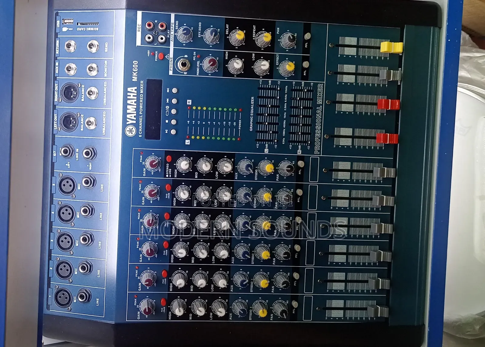 8 Channel Yamaha Powered Mixer