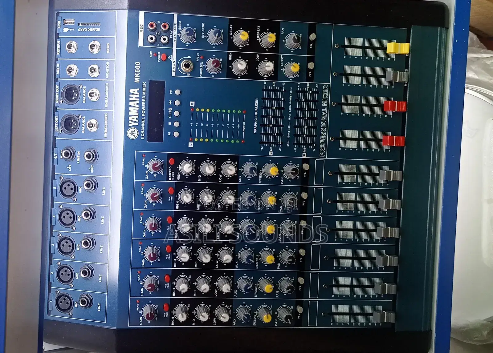 8 Channel Yamaha Powered Mixer