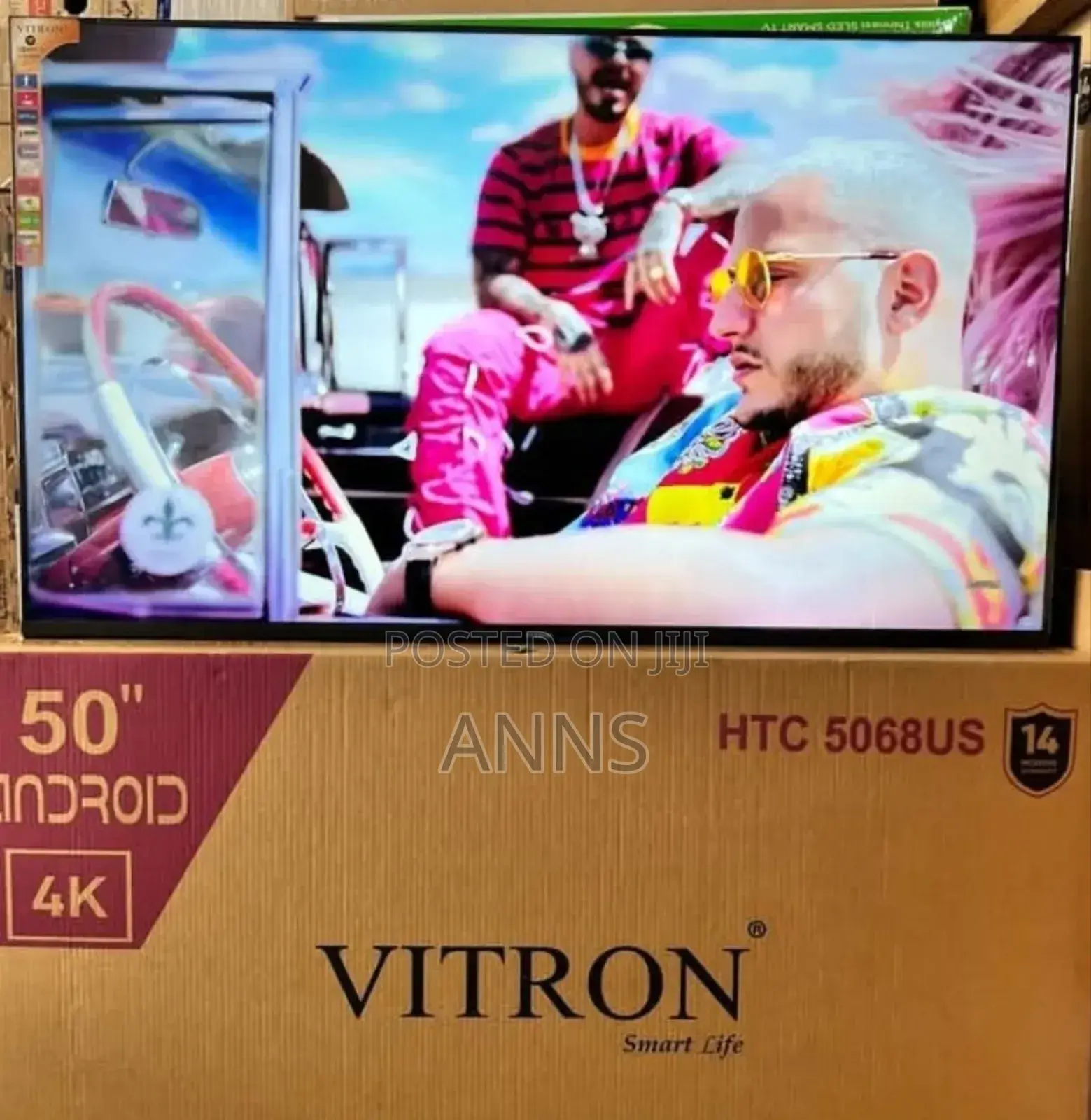 4 K Vitron 50 Inch Smart Android Television