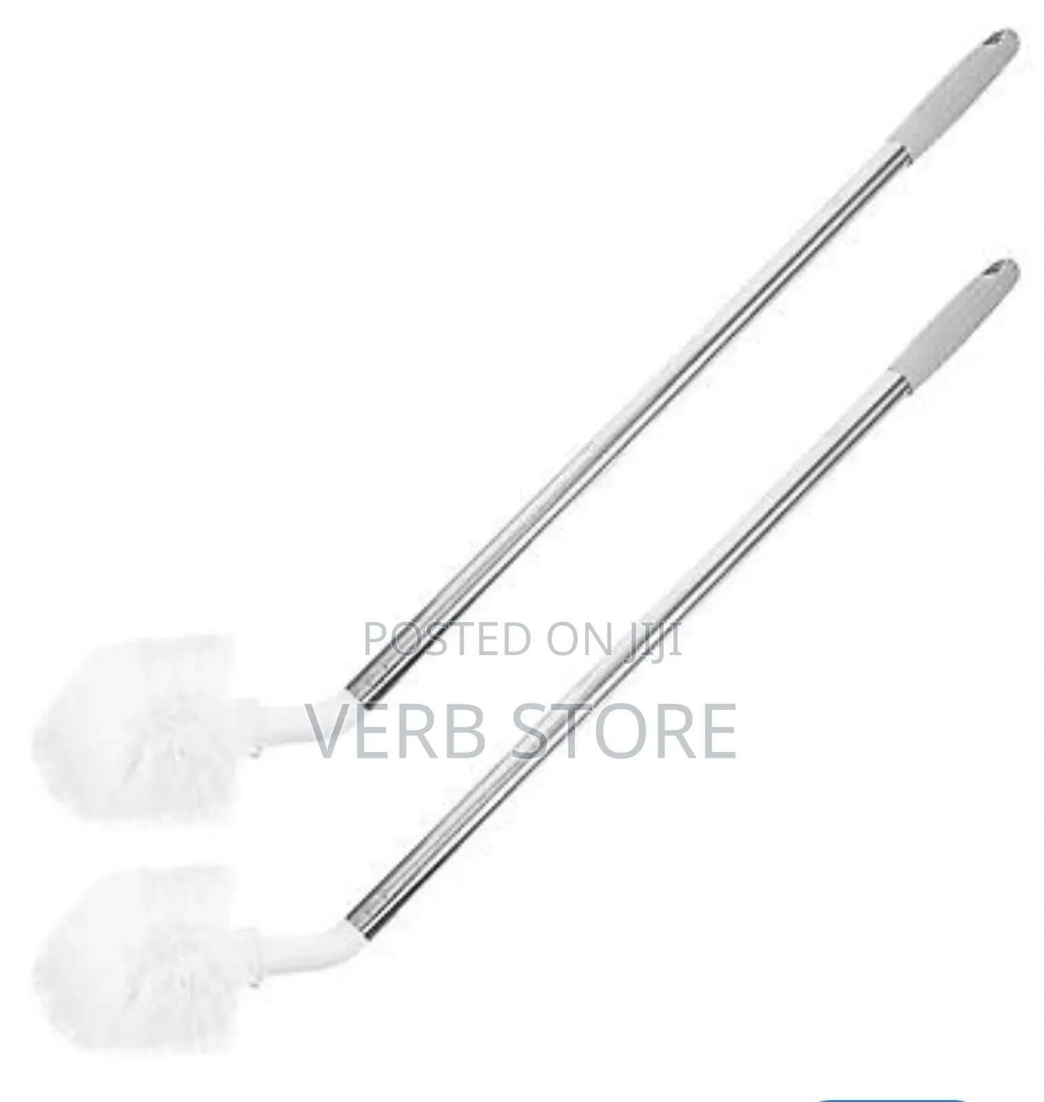 Bent Gallon Bottle Cleaning Brush Available in White Colour