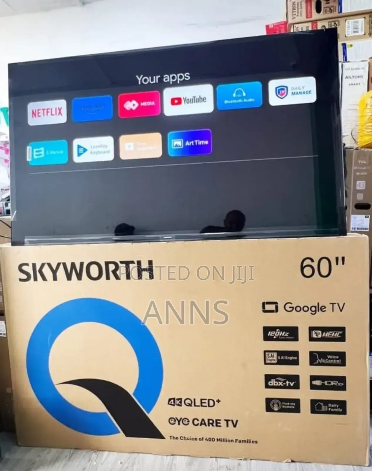 Wifi Enabled Skyworth 60 Inch Qled Tv