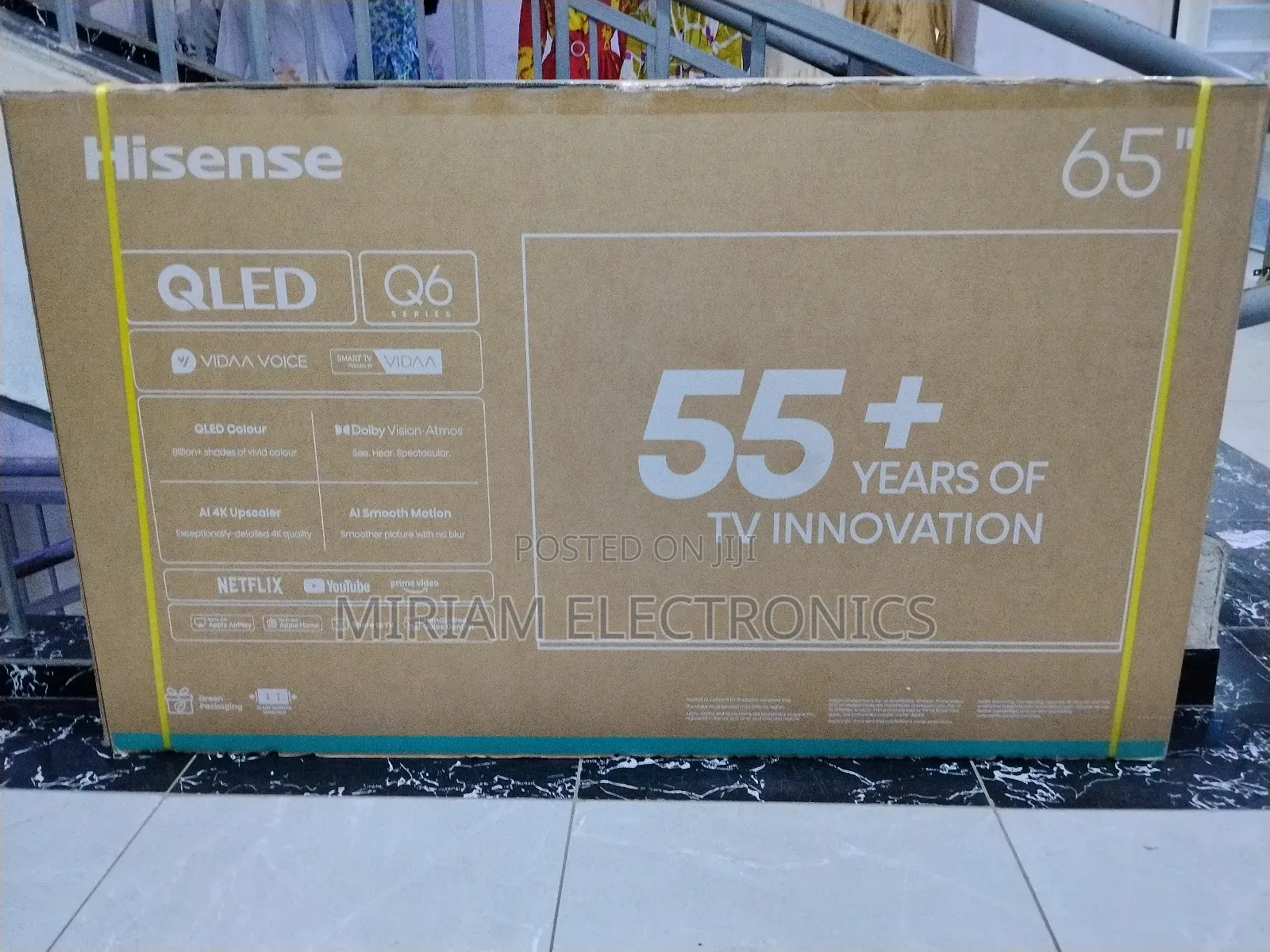 Hisense 65" Qled 65q6 Smart Ultra Tv