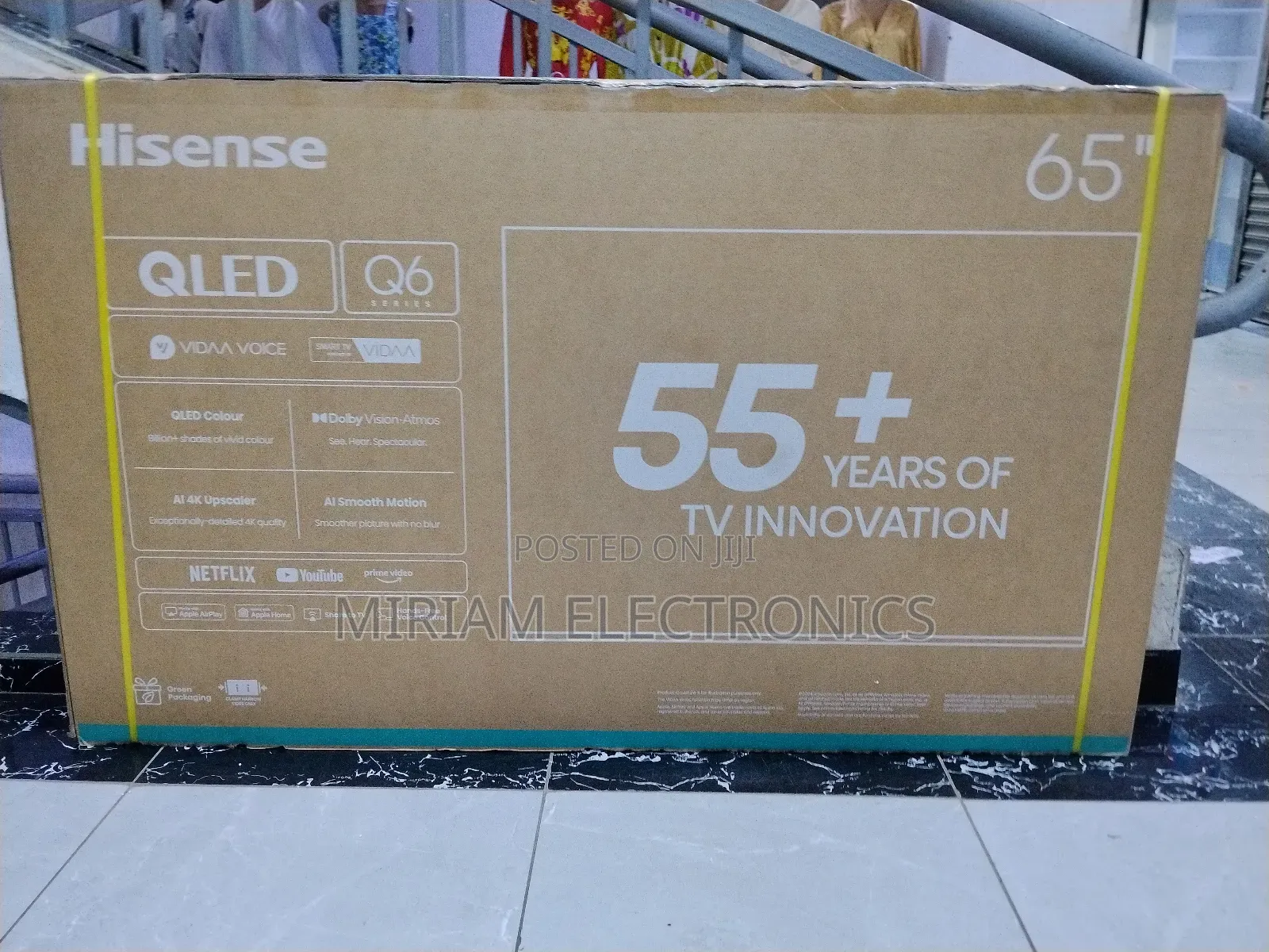 Hisense 65" Qled 65q6 Smart Ultra Tv