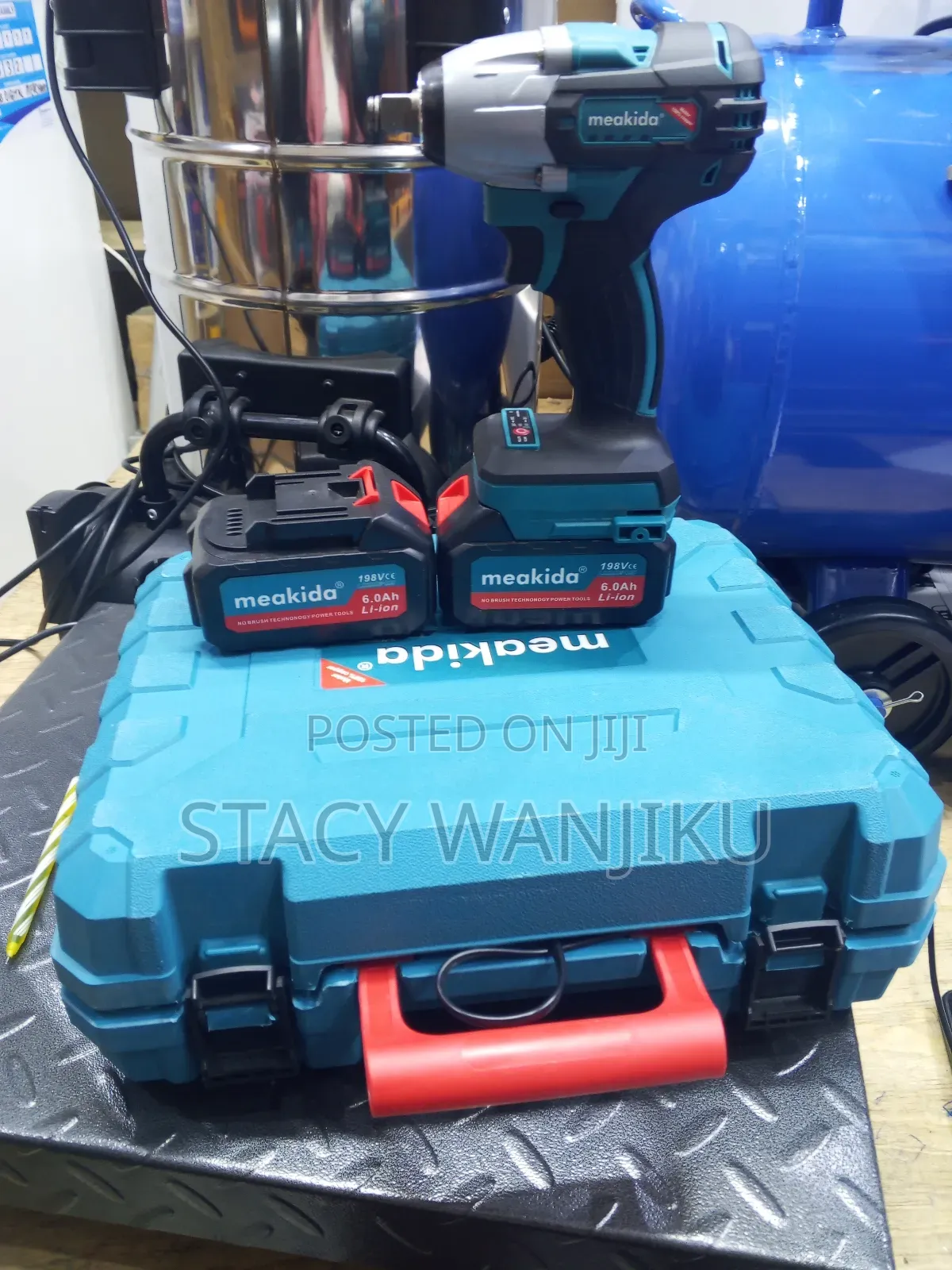 Professional Impact Wrench Rechargeable 198v
