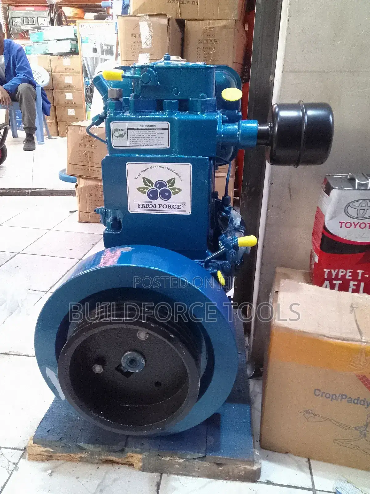 Handle Start 10hp Diesel Engine
