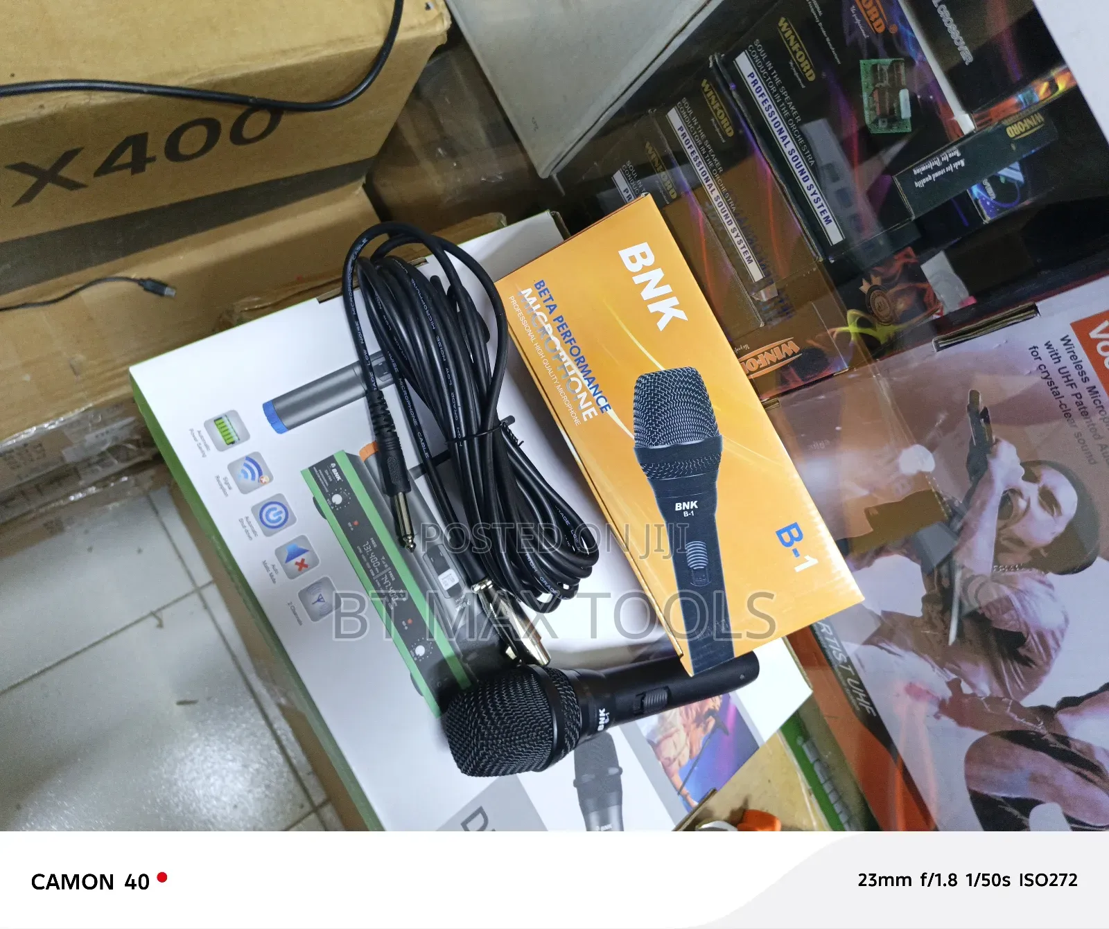 Corded Wired Microphone B-1