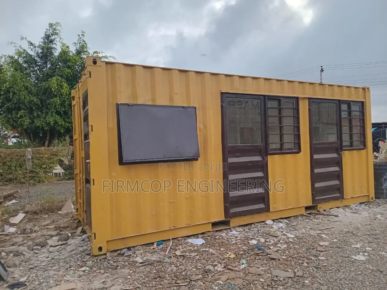 Epic Double 20ft Container Tiny Home Setup
