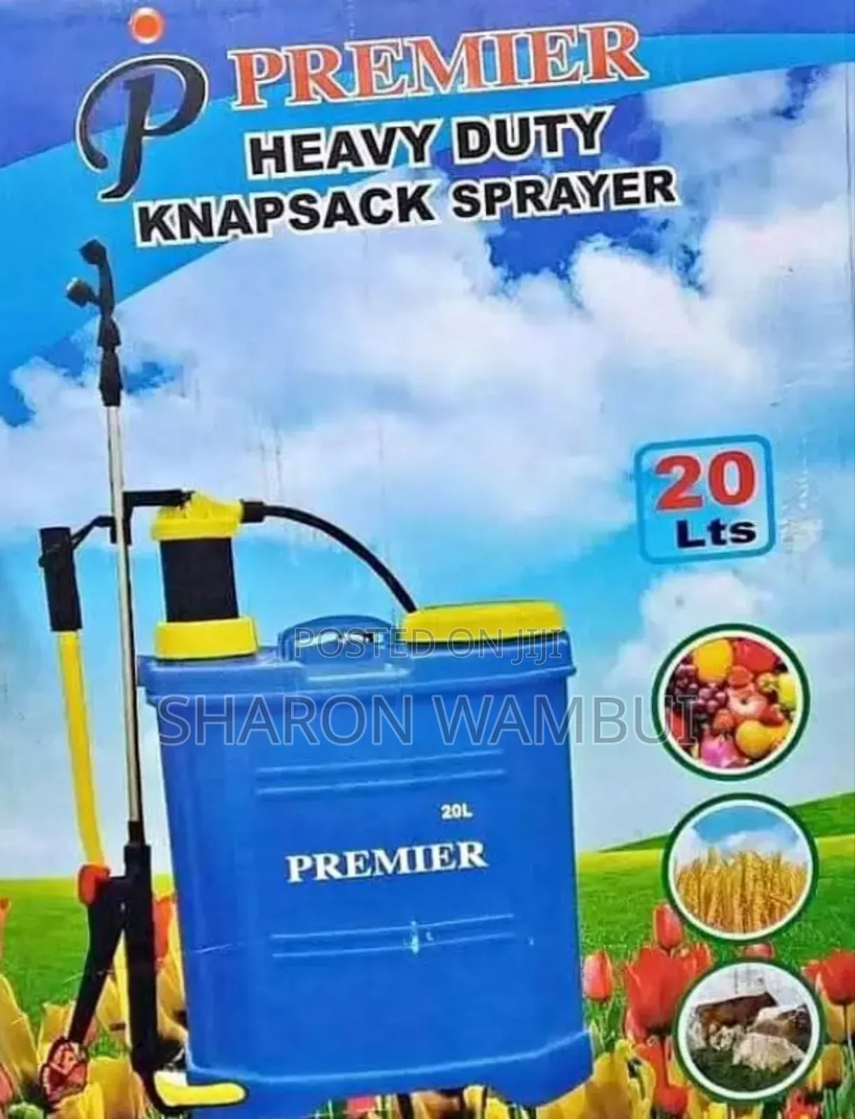 Quality Premier Knapsack Sprayer 20ltrs/20 LTRS Premier Knapsack Spray