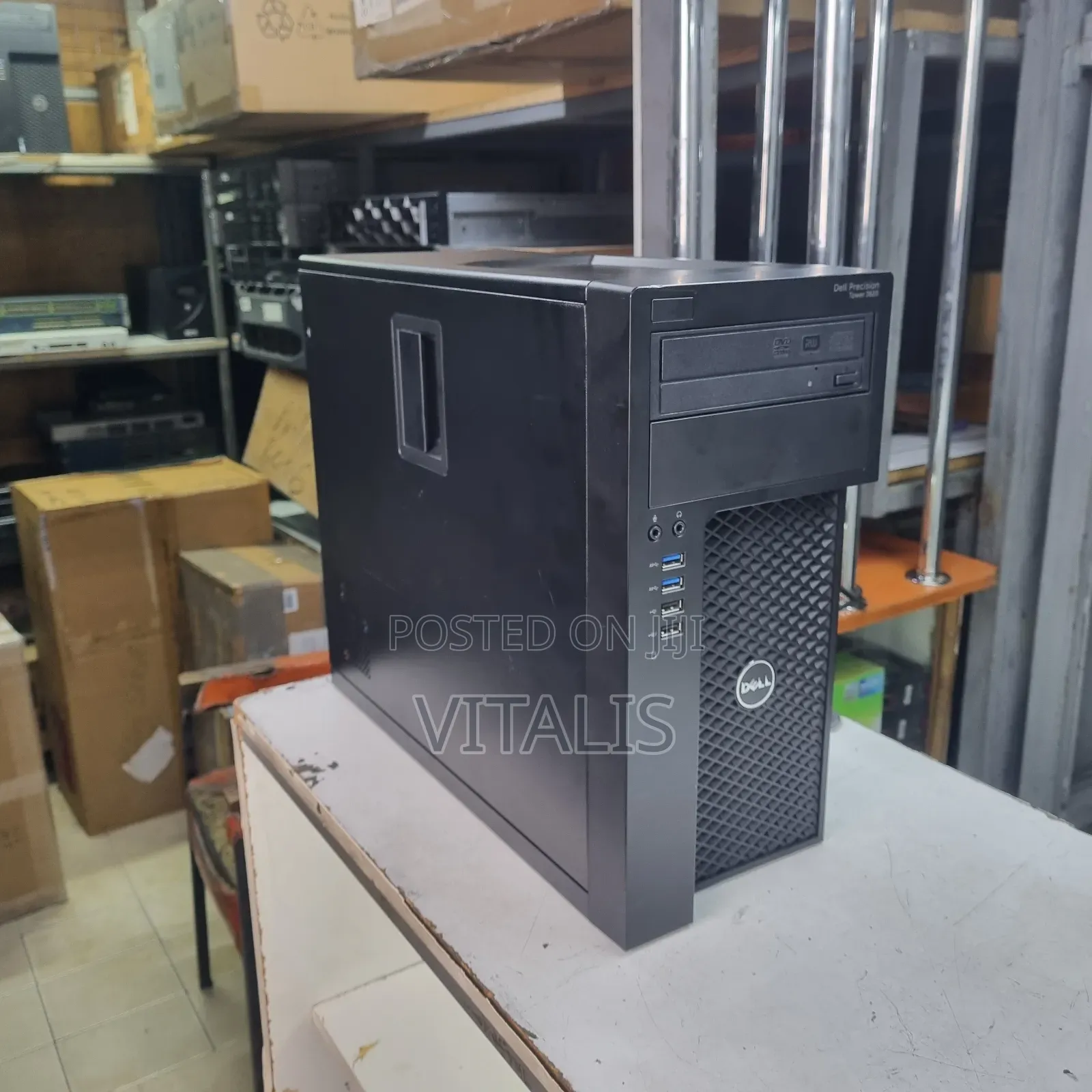 Desktop Computer Dell 16GB Intel Xeon HDD+SSD 1.5T