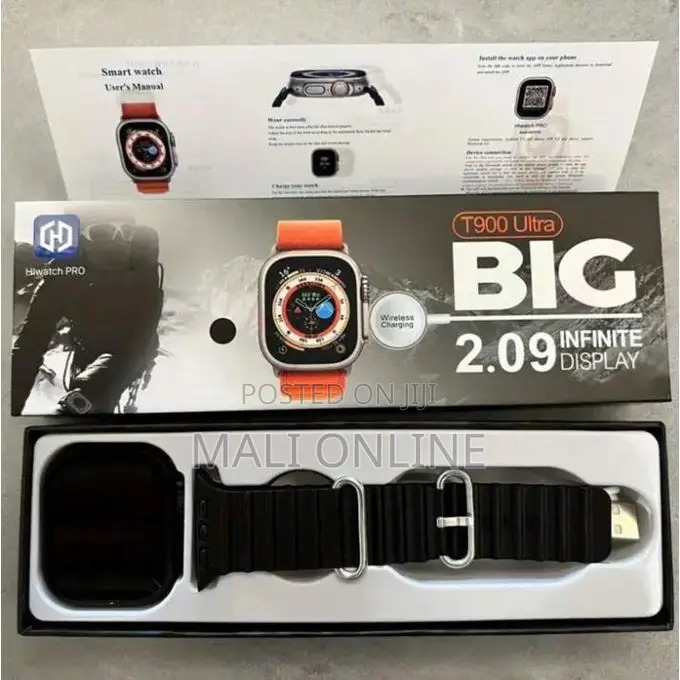 T900 Ultra Smart Watch 2.09" Hd Bluetooth Calling Fitness Watch Ip68