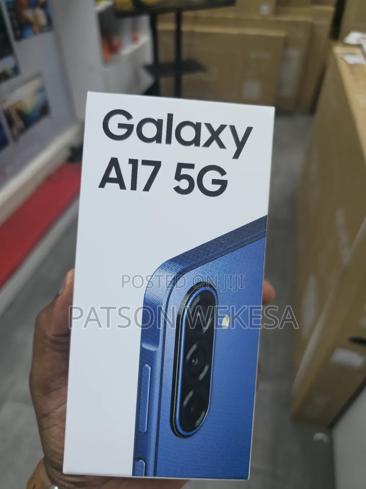 New Samsung Galaxy A17 5G 256 GB Blue