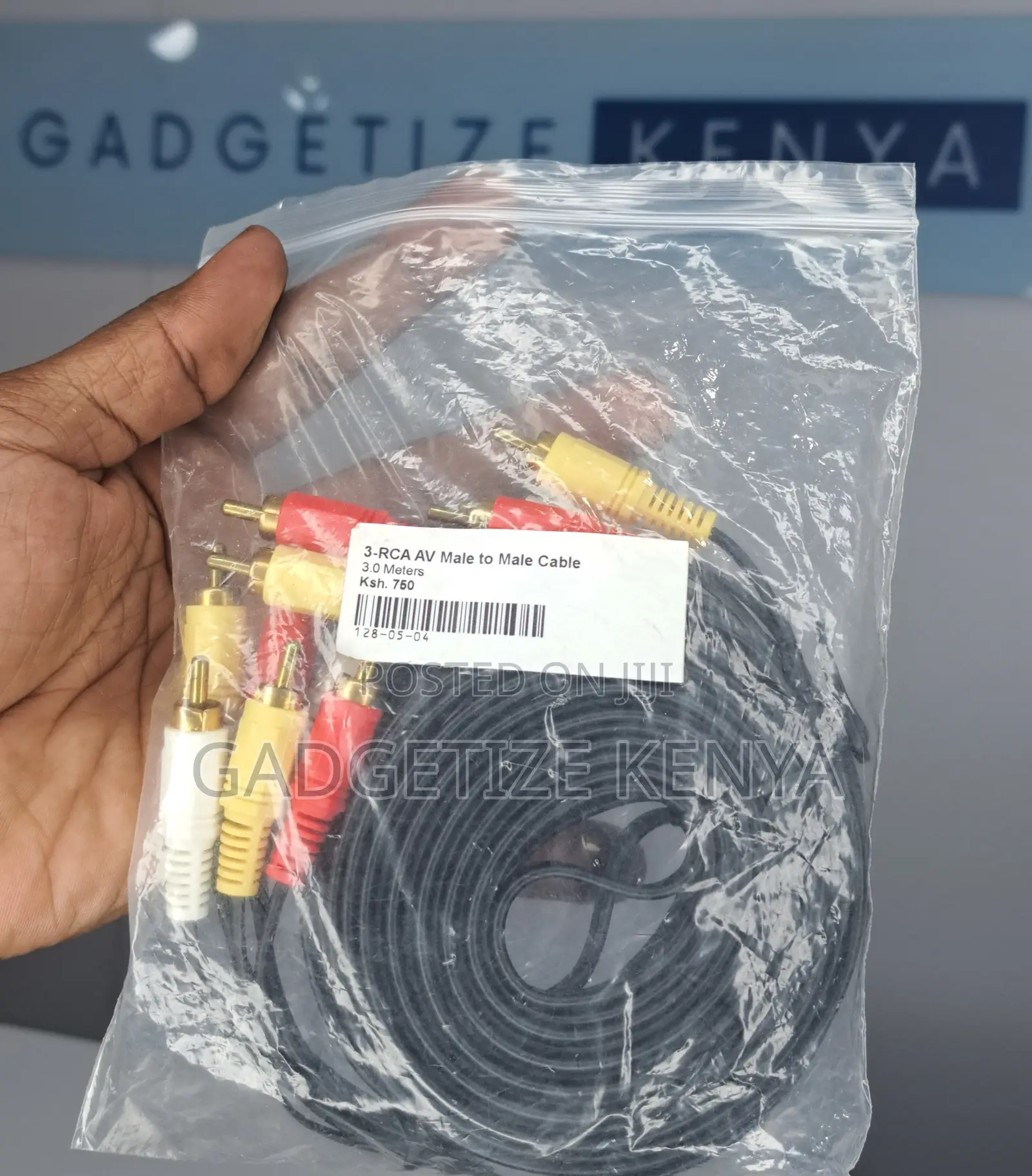 3-Rca Av Male to Male Cable
